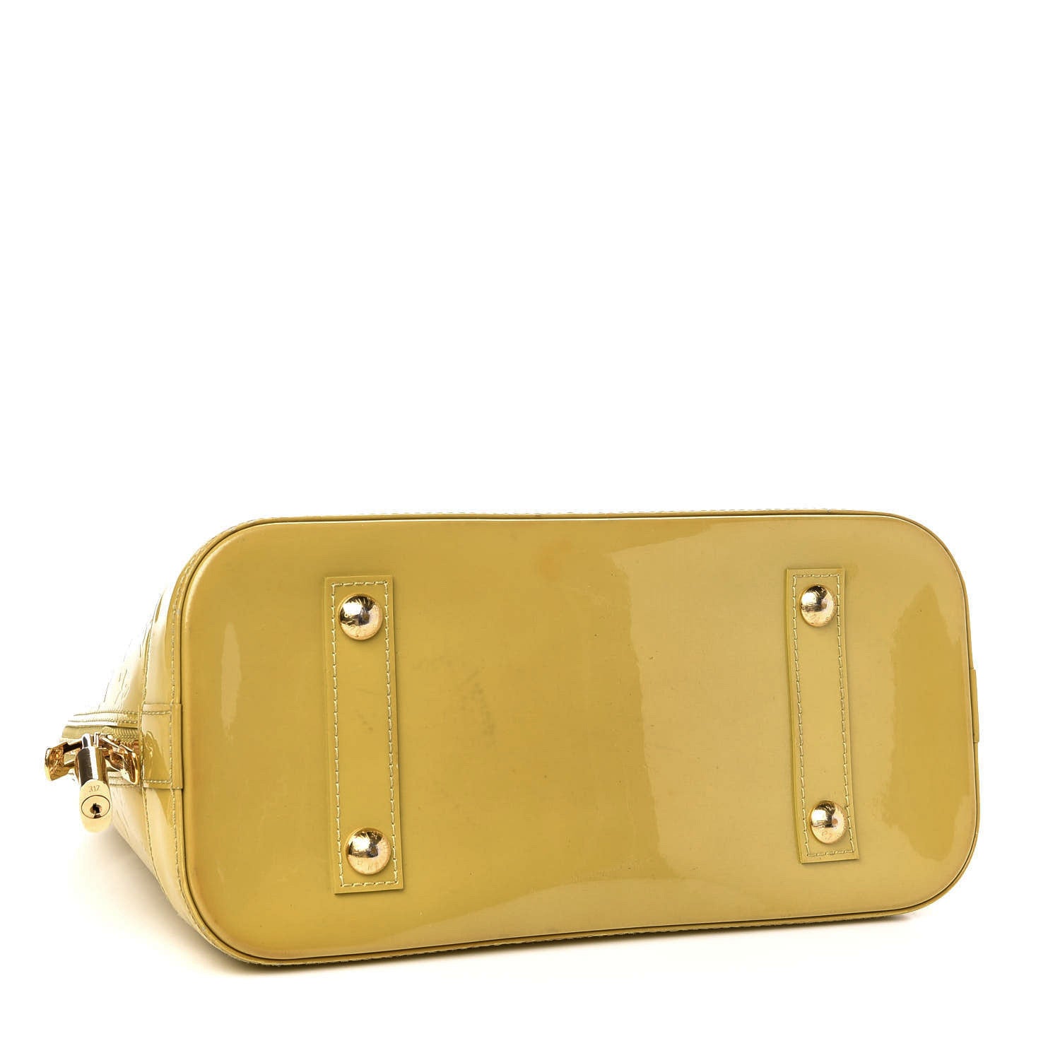Louis Vuitton Vernis Alma PM Citrine 4 of 16