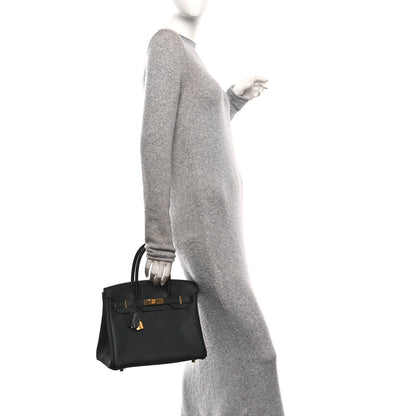 Hermes Togo Birkin 30 Black 2 of 13