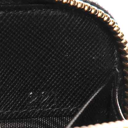 Prada Saffiano Zip Around Wallet Nero Black 8 of 8