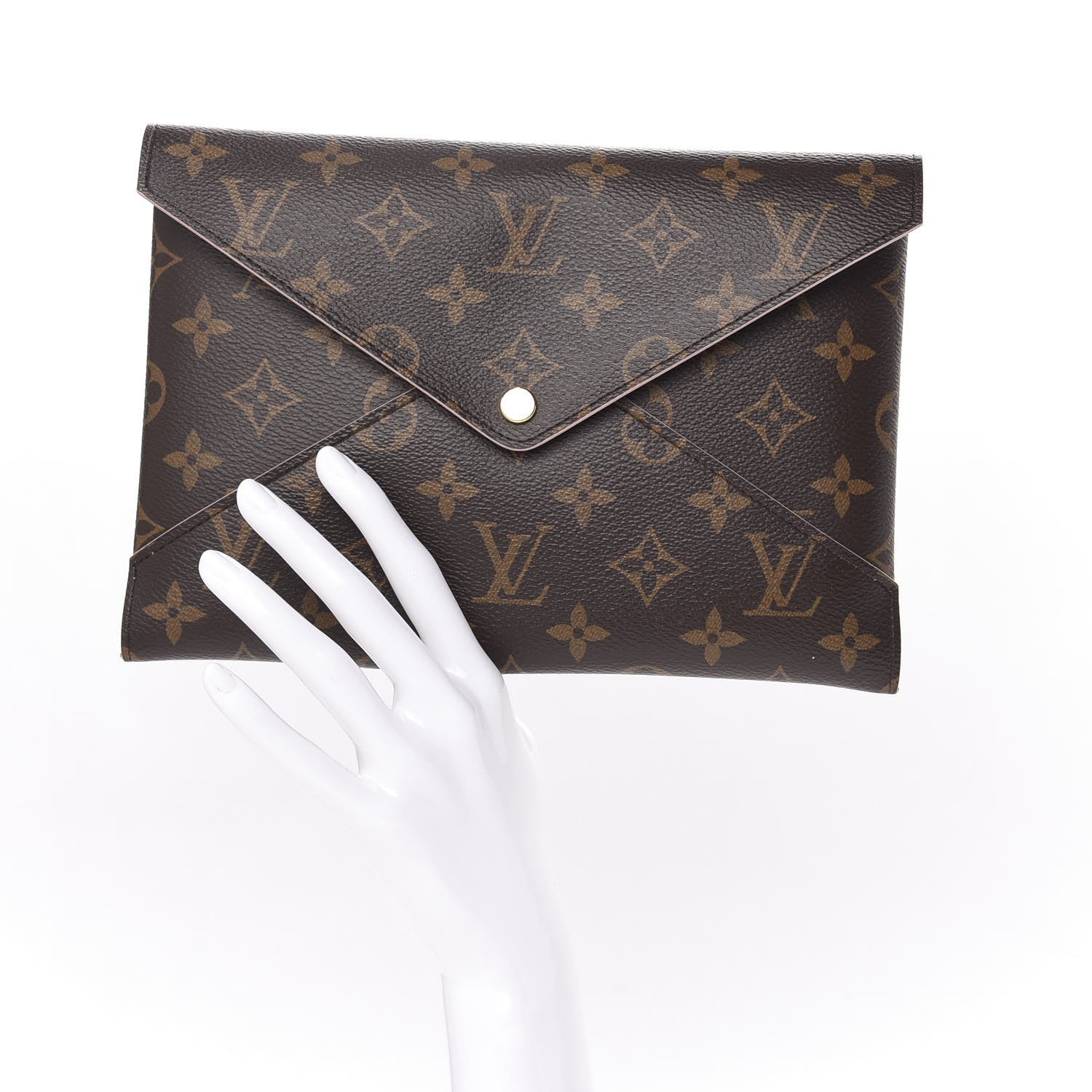 Louis Vuitton Monogram Large Kirigami Pochette Insert Rose Ballerine 2 of 9