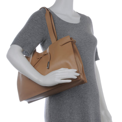 Gucci Camel Leather Drawstring Bag 2 of 7