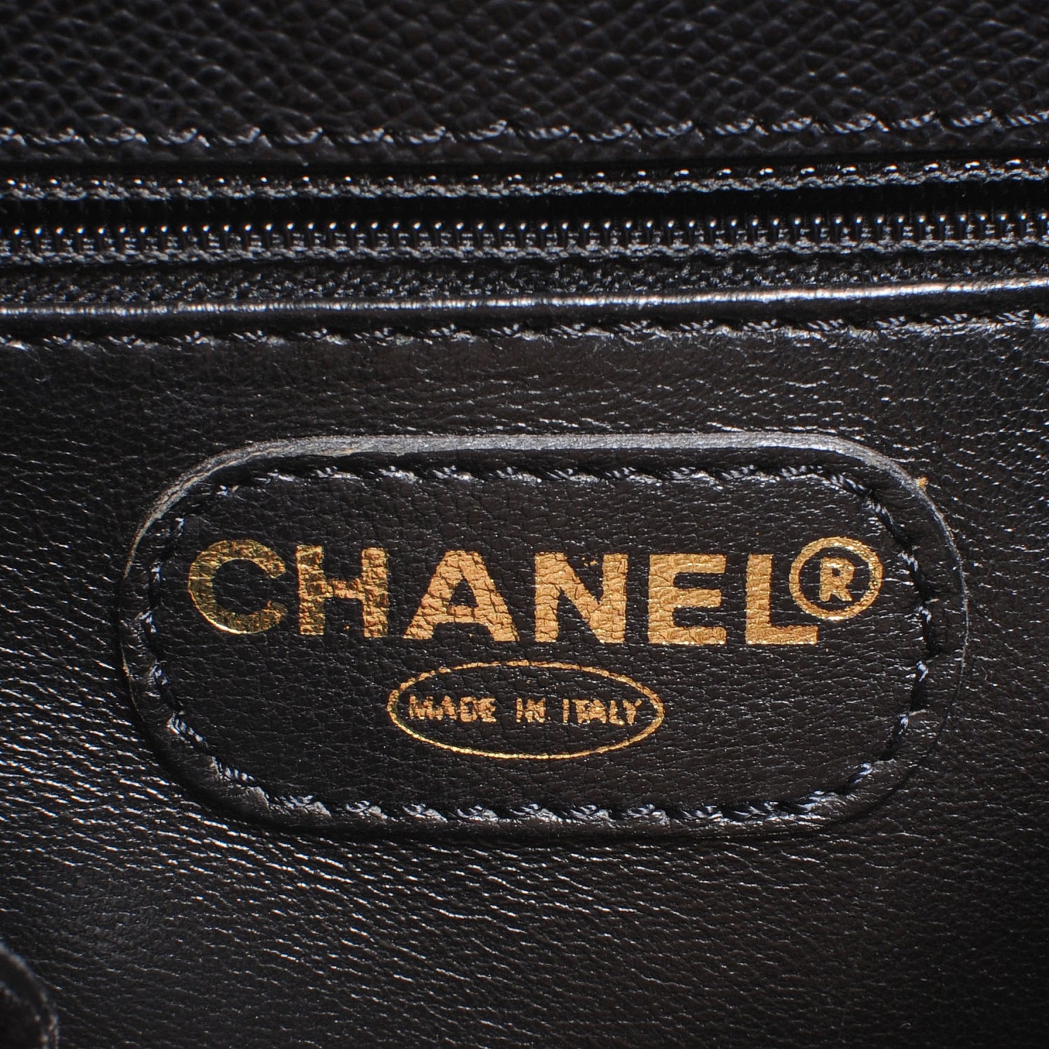Chanel Caviar Simple Shoulder Bag Black 6 of 7