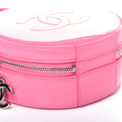 Chanel Patent Round As Earth Evening Bag Pink 9 of 17