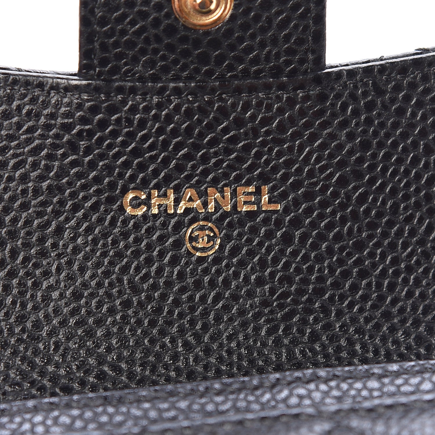 Chanel Caviar Quilted Flap Card Holder Black 6 of 9