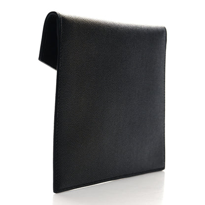 Saint Laurent Grain De Poudre Uptown Baby Pouch Black 3 of 9