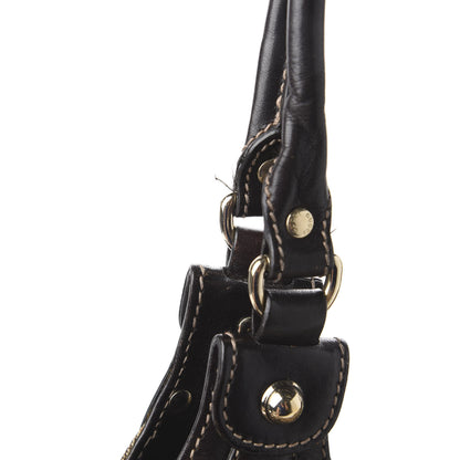 Gucci Monogram Studded Pelham Tote Dark Brown 8 of 10