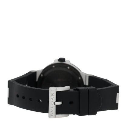 Bulgari Aluminum Rubber 38mm Diagono Automatic Watch 3 of 4