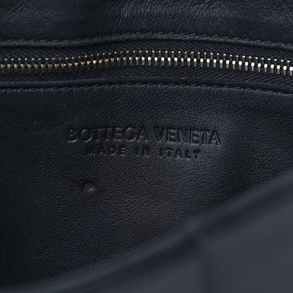 Bottega Veneta Lambskin Maxi Intrecciato Cassette Crossbody Bag Black 6 of 9