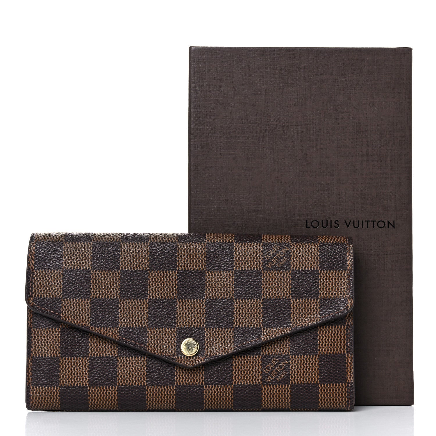 Louis Vuitton Damier Ebene Sarah Wallet NM 16 of 16