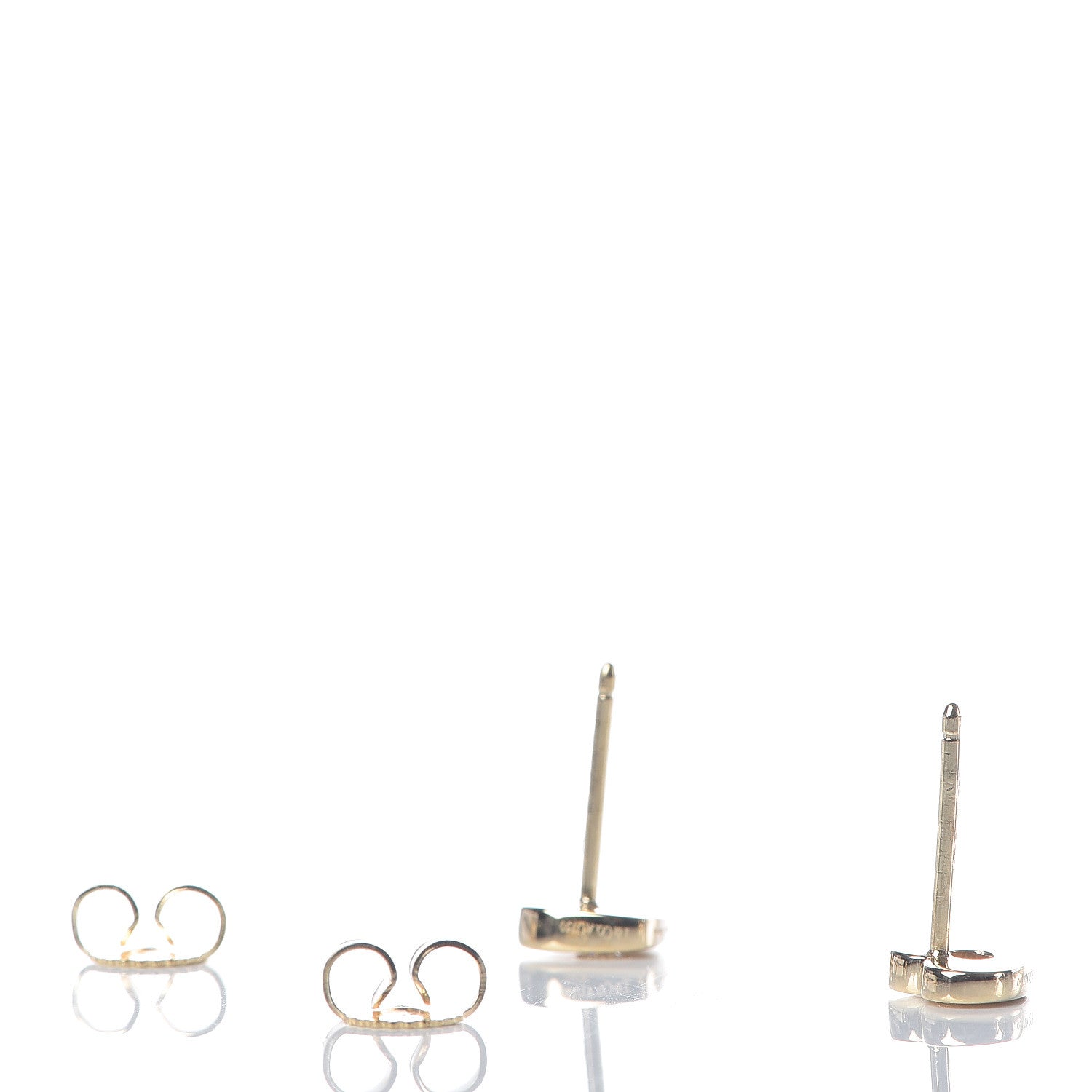Tiffany 18K Yellow Gold Diamond Paloma Picasso Modern Heart Earrings 3 of 7