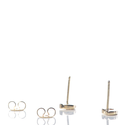 Tiffany 18K Yellow Gold Diamond Paloma Picasso Modern Heart Earrings 3 of 7