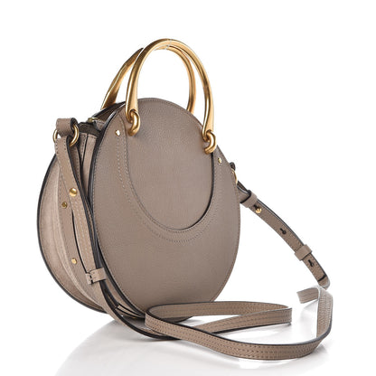 Chloe Calfskin Suede Small Pixie Bag Motty Grey 4 of 8