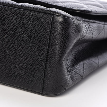 Chanel Caviar Quilted Maxi Double Flap Black 10 of 10