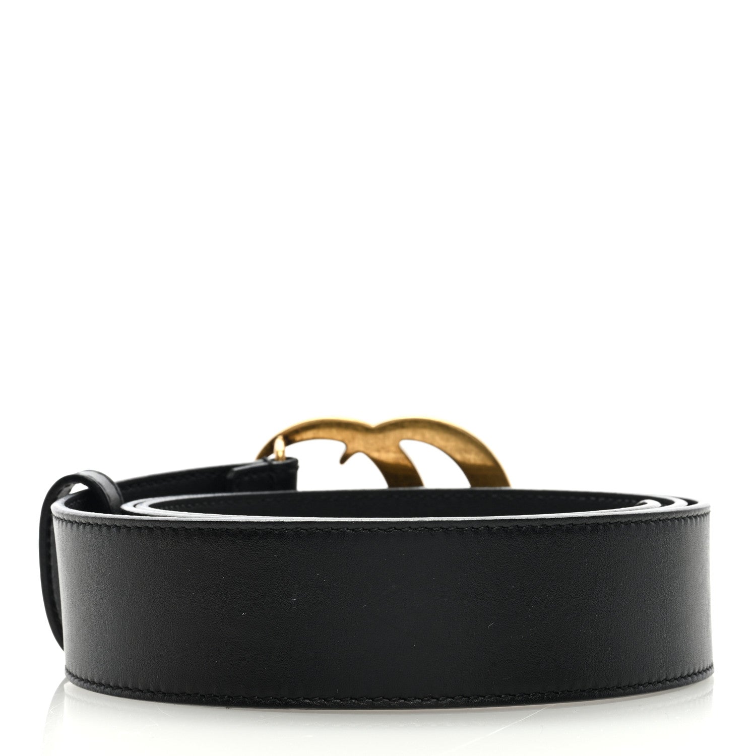 Gucci Calfskin Double G 40mm Belt 100 40 Black 2 of 4