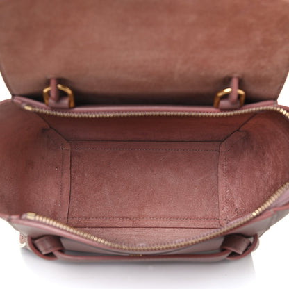 Celine Grained Calfskin Nano Belt Bag Vintage Pink 5 of 5