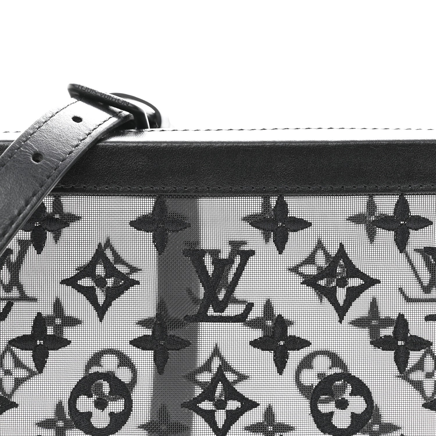 Louis Vuitton Monogram See Through Soft Trunk Black 8 of 15