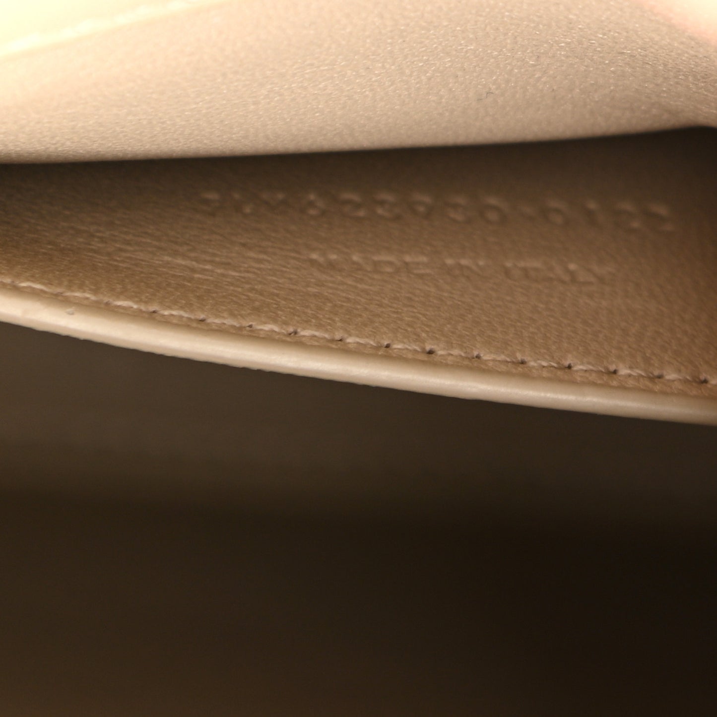 Canvas Calfskin Mini Classic Monogram Cassandra Top Handle Tan Natural