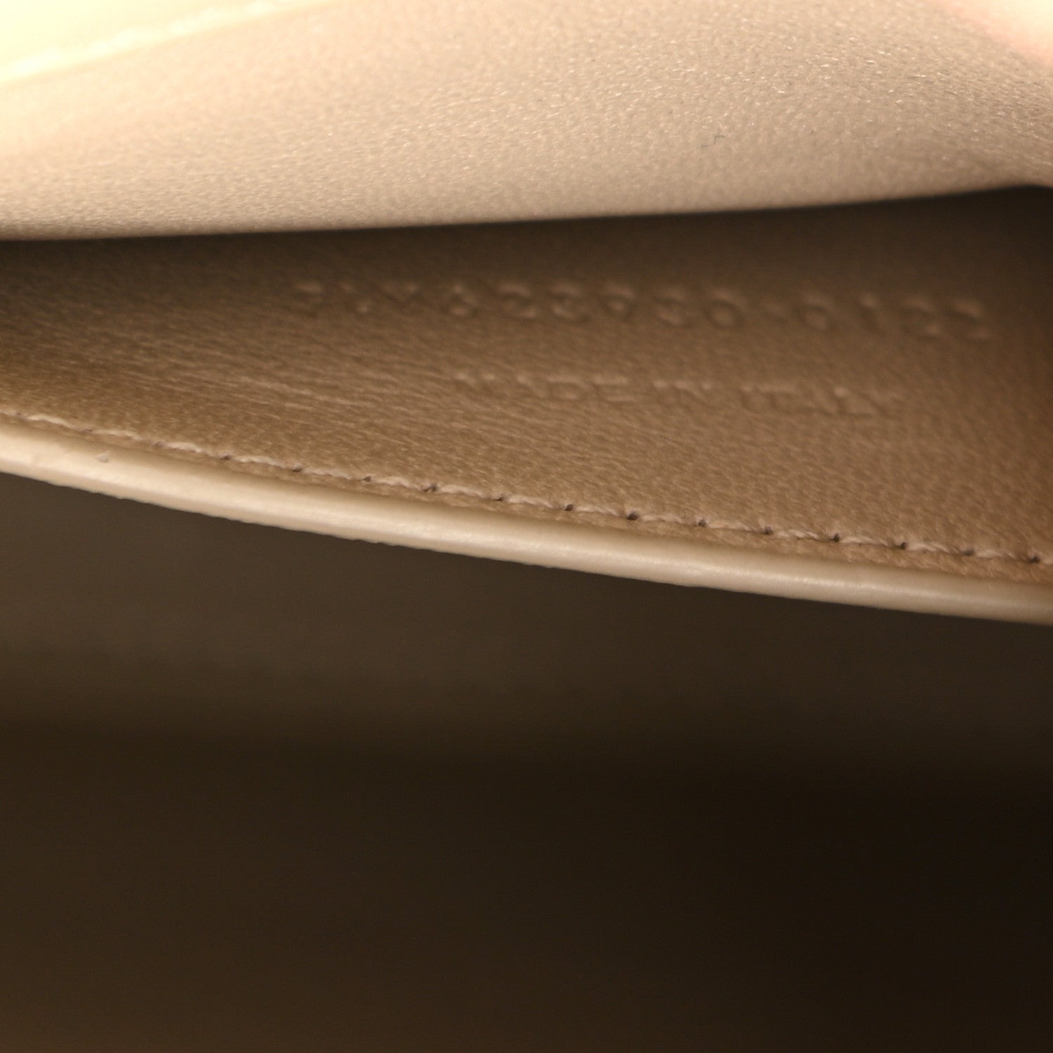 Saint Laurent Canvas Calfskin Mini Classic Monogram Cassandra Top Handle Tan Natural 8 of 13