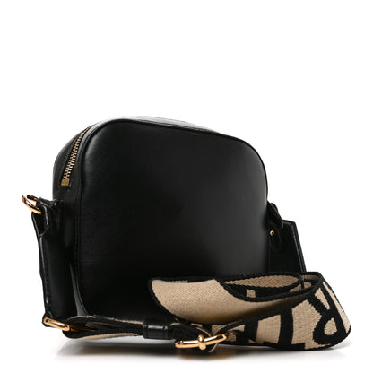 Stella McCartney Eco Alter Nappa Perforated Logo Small Camera Black 3 of 9