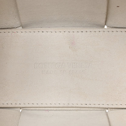 Bottega Veneta BOTTEGA VENETA Grained Calfskin Intrecciato Candy Arco Tote White 7 of 9