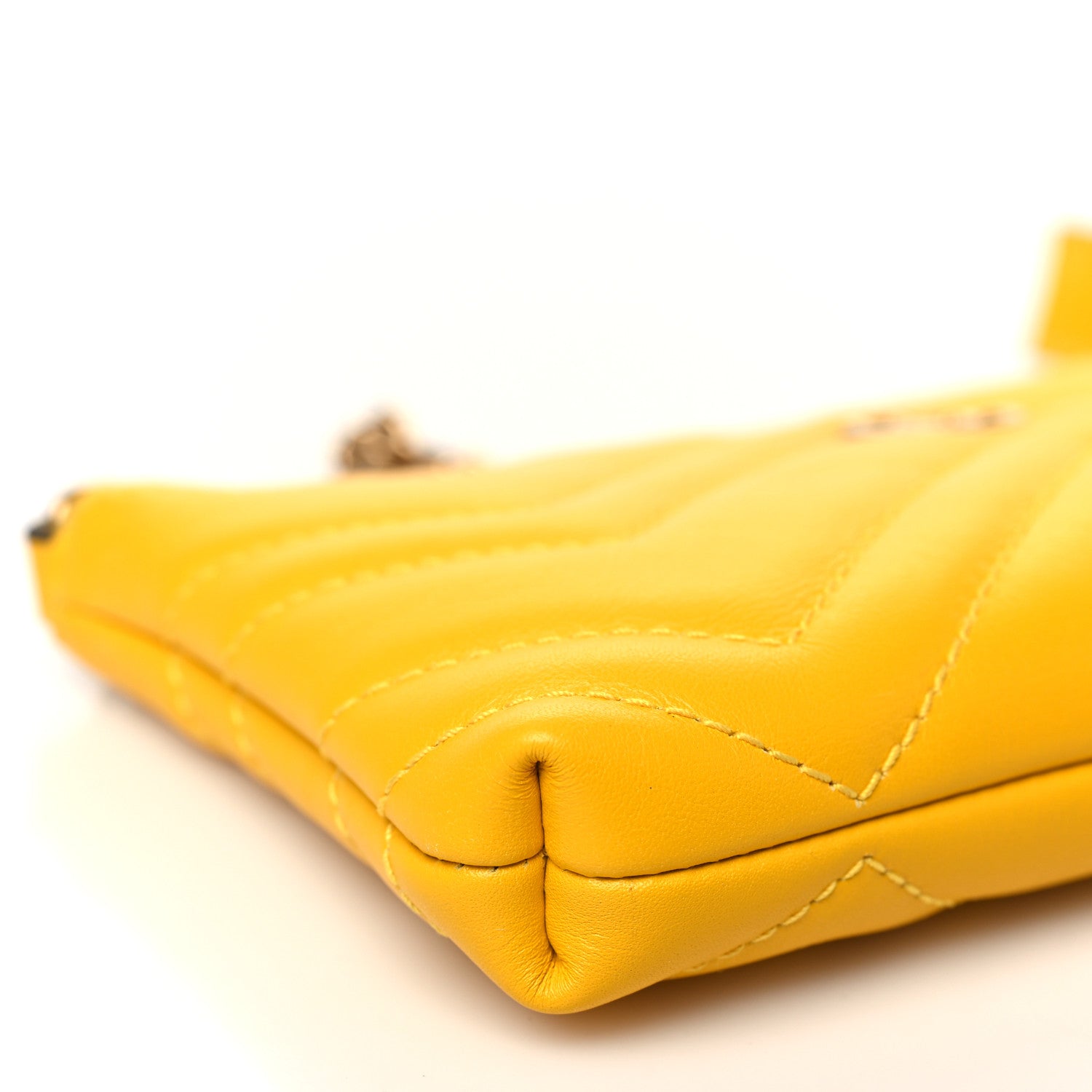 Gucci Calfskin Matelasse Mini GG Marmont Chain Bag Stone Topaz 8 of 11