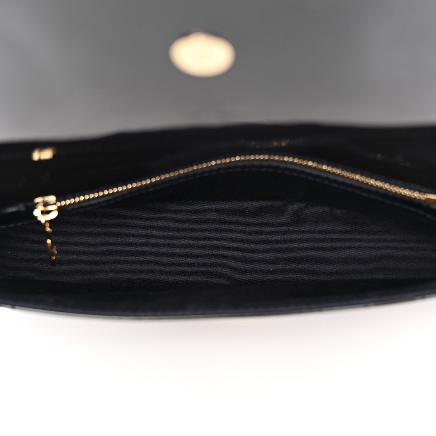 Louis Vuitton Patent Sobe Clutch Blue Infini 5 of 10