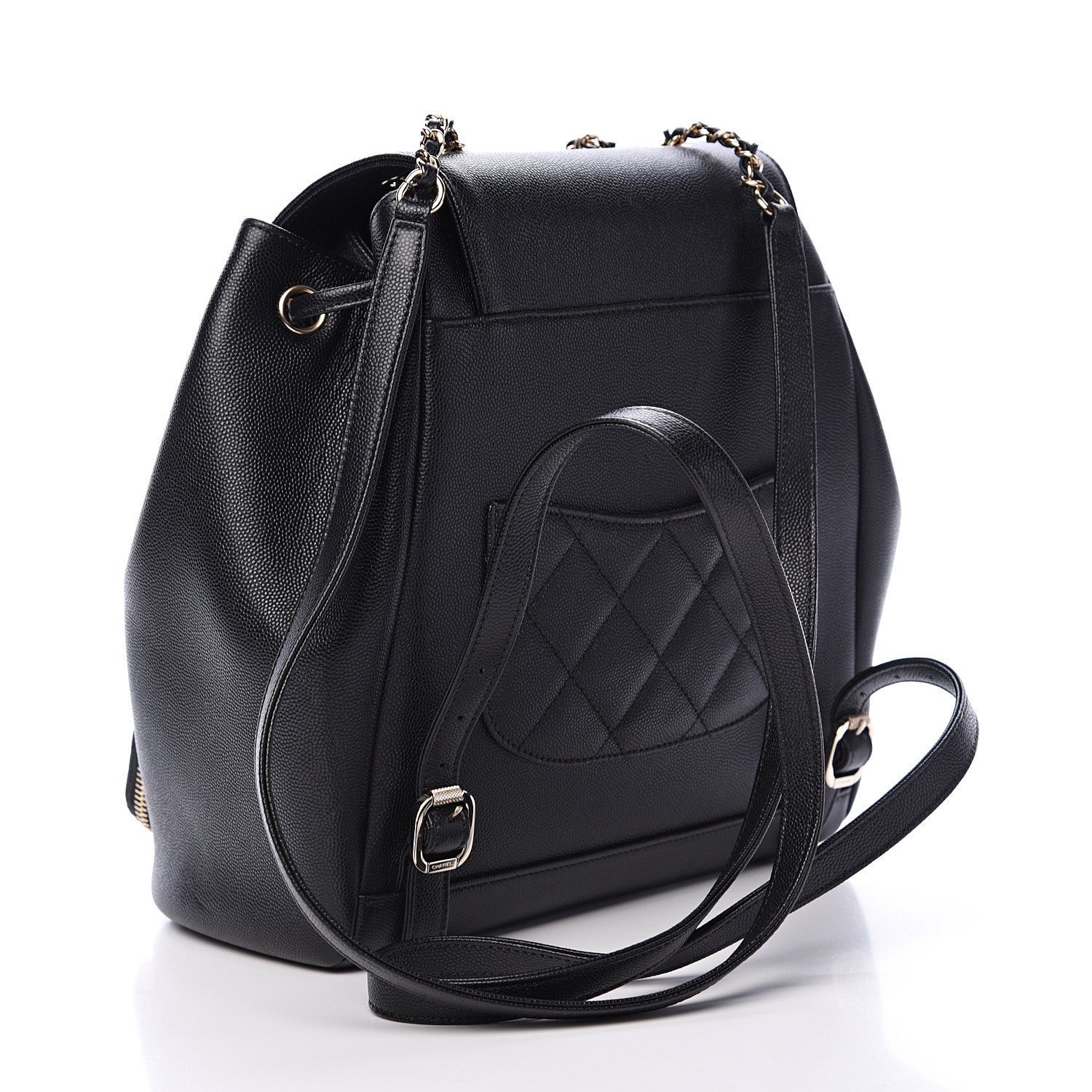 Chanel Caviar Quilted Business Affinity Backpack Black 2 of 10