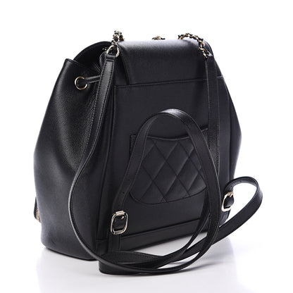 Chanel Caviar Quilted Business Affinity Backpack Black 2 of 10