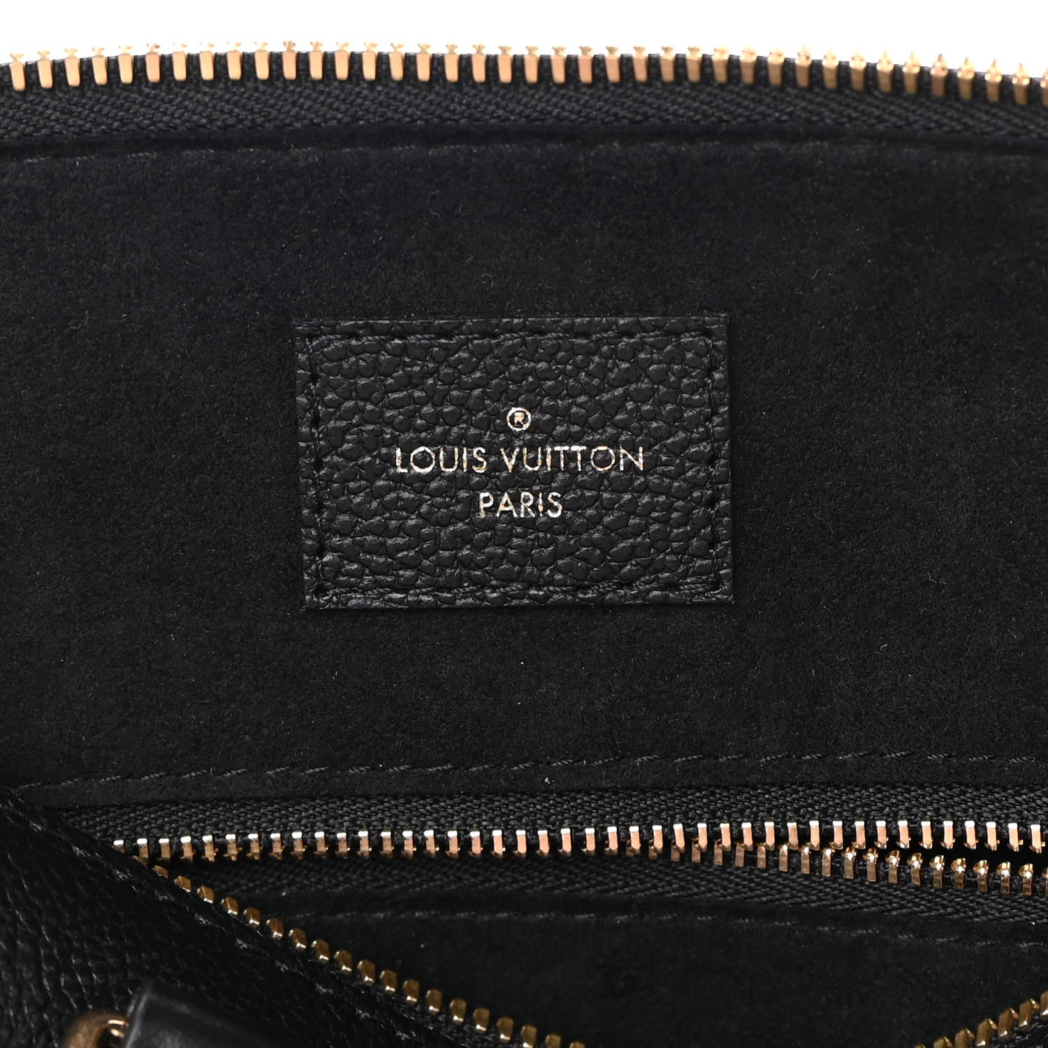 Louis Vuitton Empreinte Monogram Giant Speedy Bandouliere 25 Black 6 of 9