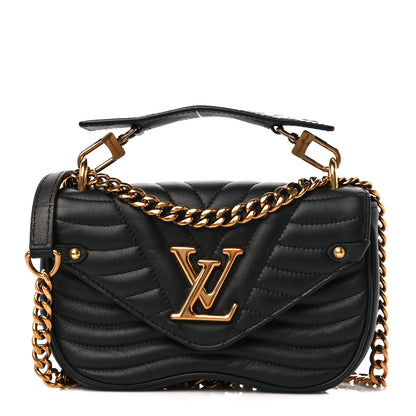 Louis Vuitton Calfskin New Wave Chain PM Black 1 of 13