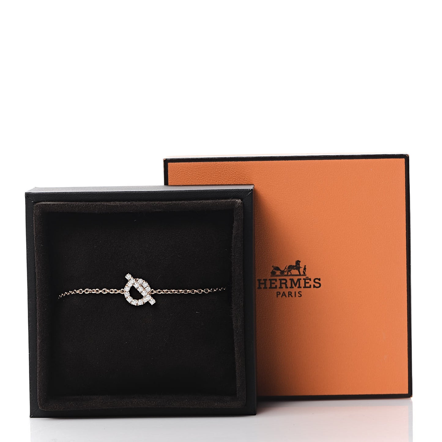 18K Rose Gold Diamond Finesse Bracelet ST
