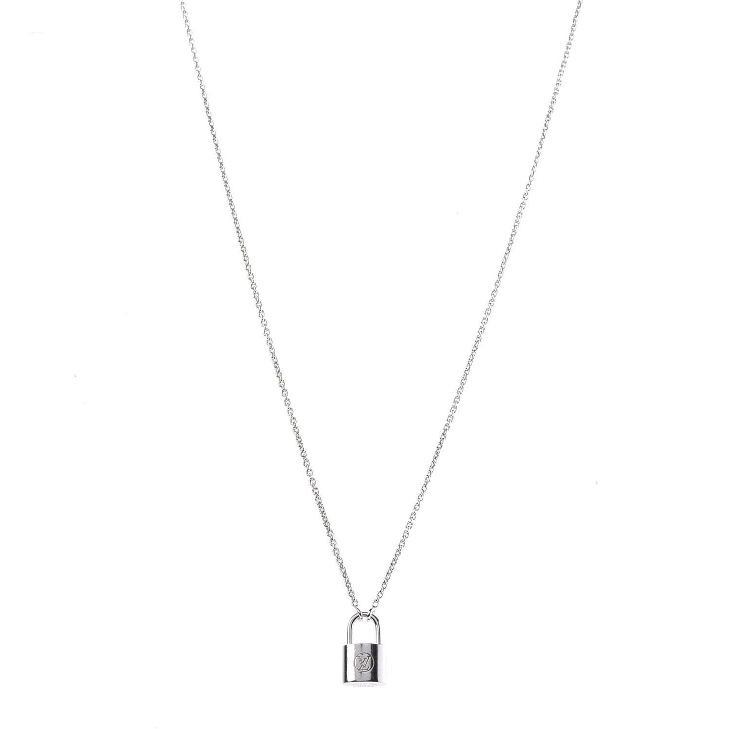 Sterling Silver Lockit Necklace