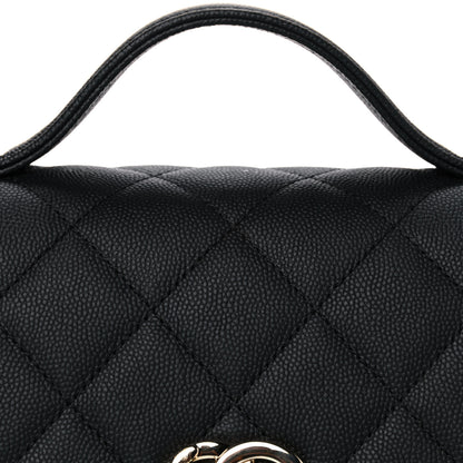 Chanel Caviar Quilted Small Business Affinity Flap Black 12 of 20