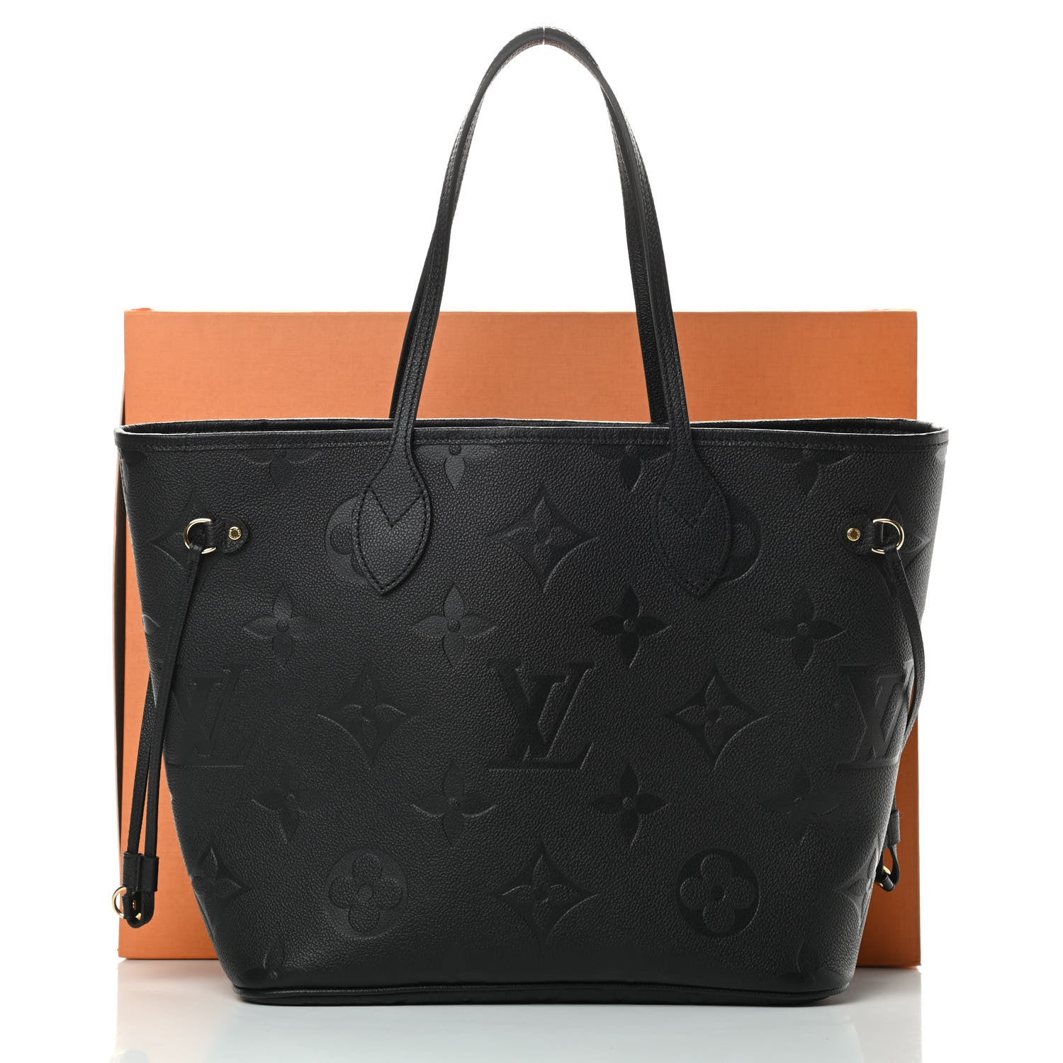 Louis Vuitton Empreinte Monogram Giant Neverfull MM Black 11 of 11