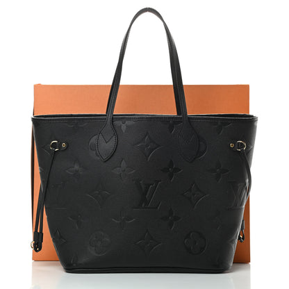 Louis Vuitton Empreinte Monogram Giant Neverfull MM Black 11 of 11
