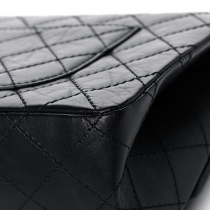 Chanel Aged Calfskin Quilted 2.55 Reissue 226 Flap Black 12 of 13