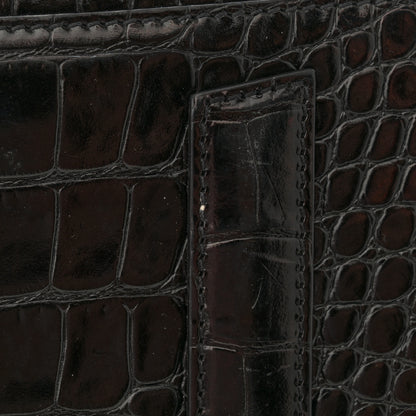 Givenchy Calfskin Crocodile Embossed Small Antigona Black 14 of 14
