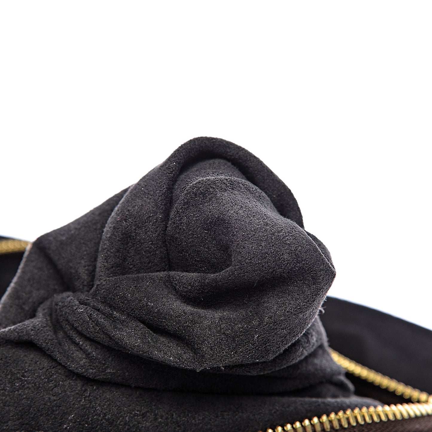 Monogram Flower Zipped Tote PM Black