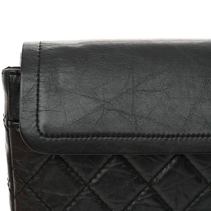Chanel Aged Calfskin Quilted 2.55 Reissue 226 Flap Black 12 of 16