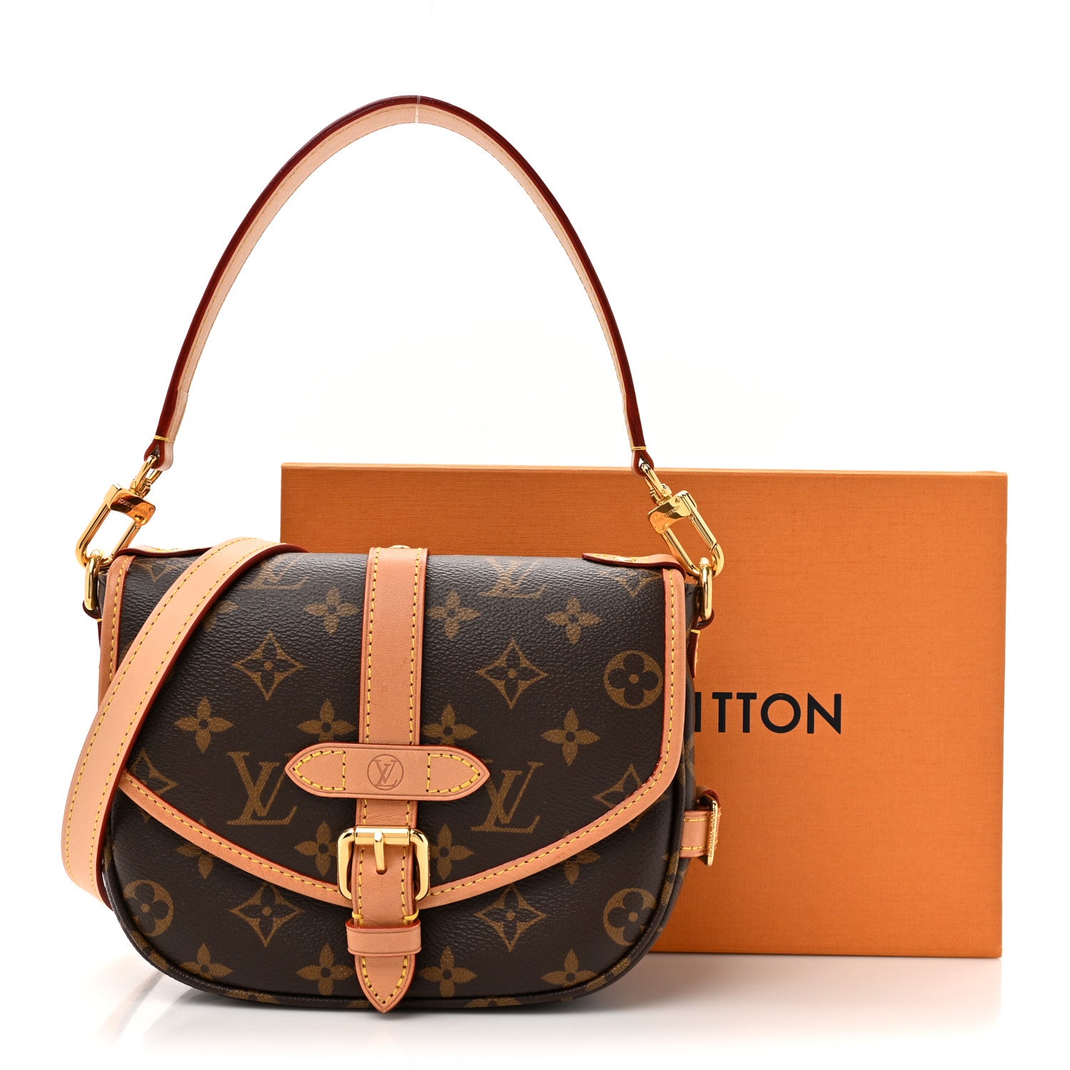 Louis Vuitton Monogram Saumur BB 10 of 10