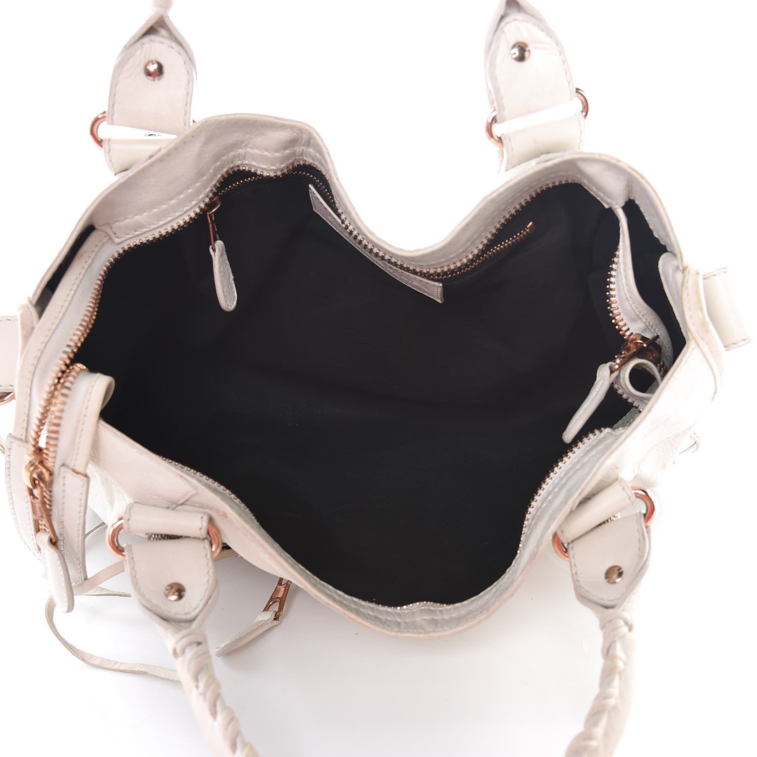 Balenciaga Agneau Giant 21 Rose Gold Hardware City White Light 5 of 26