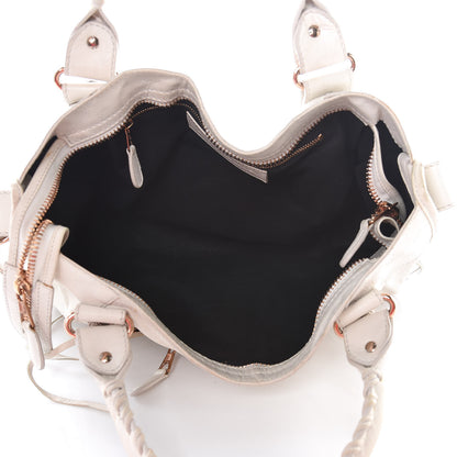 Balenciaga Agneau Giant 21 Rose Gold Hardware City White Light 5 of 26