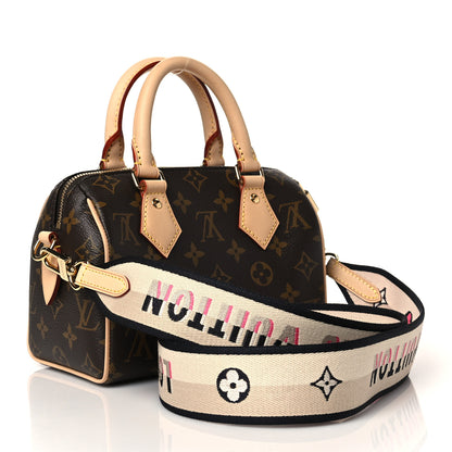 Louis Vuitton Monogram Speedy Bandouliere 20 Black 3 of 10