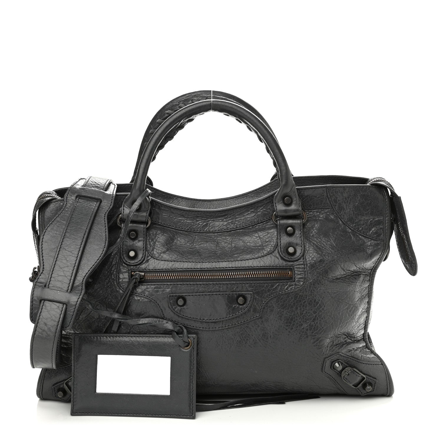 Balenciaga Agneau Classic Hardware City Gris Fossile 1 of 10