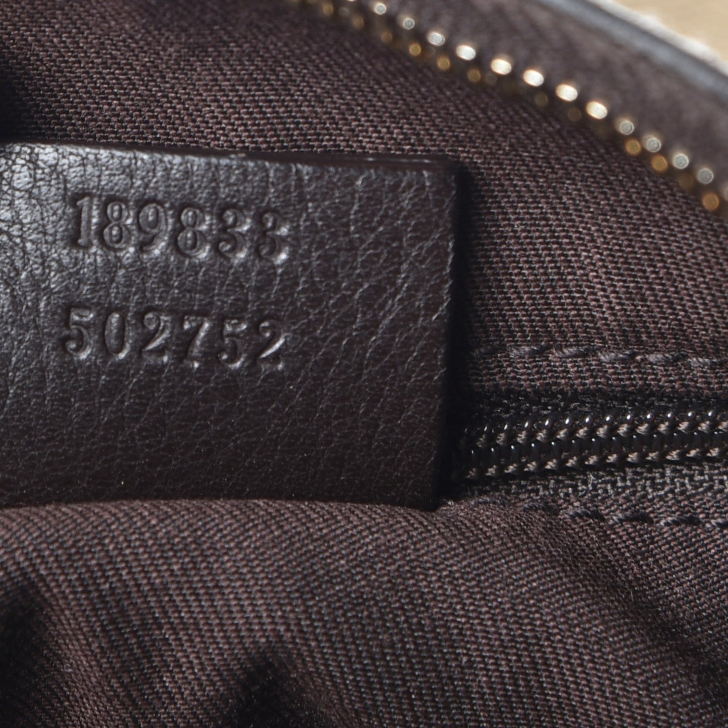 Monogram Large D Ring Hobo Dark Brown