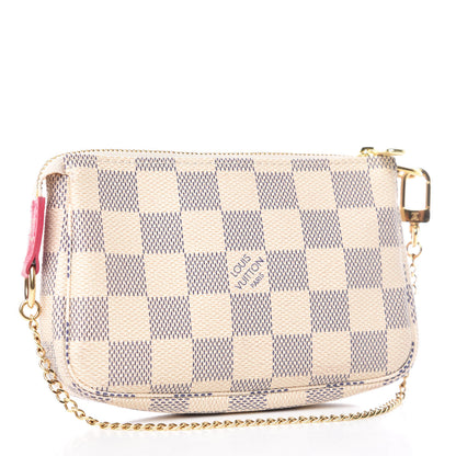Louis Vuitton Damier Azur 2017 Christmas Animation Mini Pochette Accessories 3 of 11