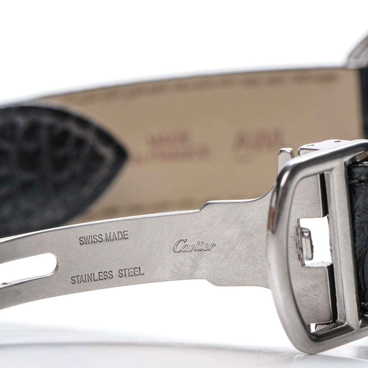Stainless Steel Alligator 40mm Cle De Cartier Automatic Watch