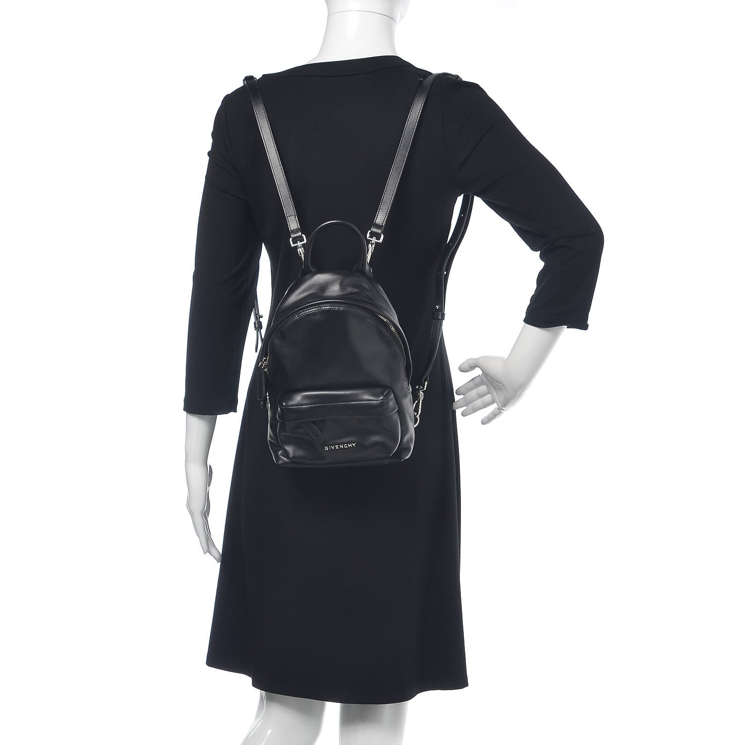 Givenchy Smooth Calfskin Nano Backpack Black 2 of 10