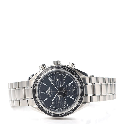 Omega Stainless Steel 40mm Speedmaster Racing Co-Axial Chronograph Automatic Watch Black 326.30.40.50.01.001 2 of 6