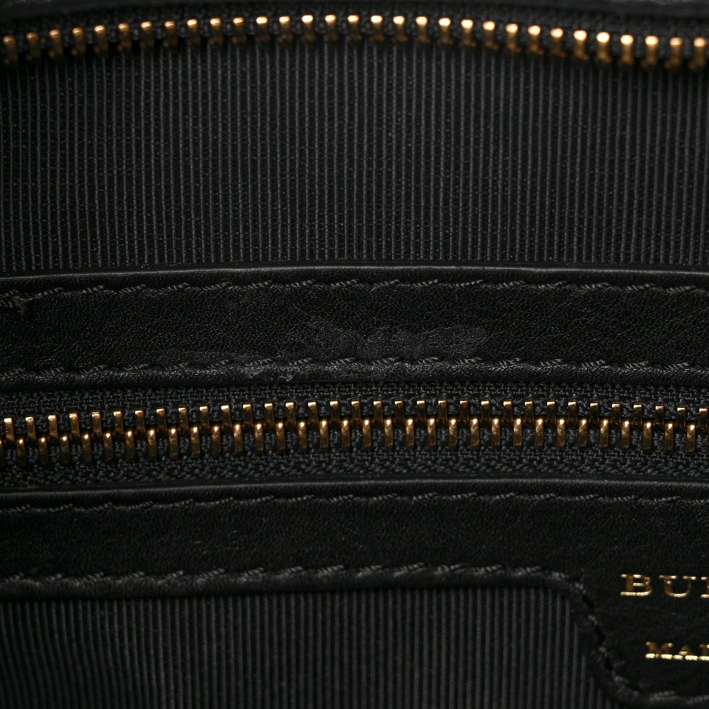 Calfskin 1983 Knight Check Link Zip Tote Black